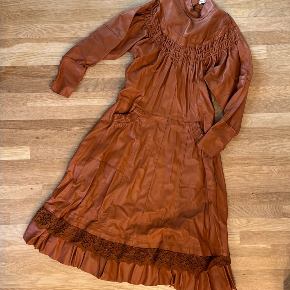 Ulla Johnson Napa Leather Dress